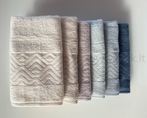 100% medvilnės pluošto rankšluostis "Cotton Dehli", 6 spalvos